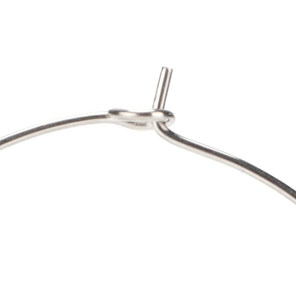 50pcs Small Hoop Hoop Earrings Stainless Steel Jump Rings Earrings Accessories Jewelry Making