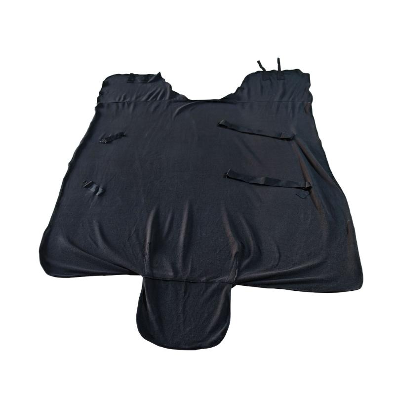 

Extra Large Thick Fleece Horse Blanket For Cold Weather Protection ease Ideal For horse care 130 size