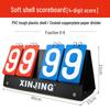 Flip Scoreboard for Table Tennis, Badminton, and Basketball Matches