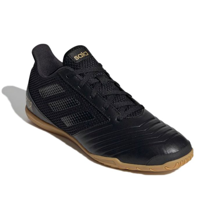 Adidas Predator 19.4 Sala Black Gum Men Sneakers Core-Black Utility-Black F35633