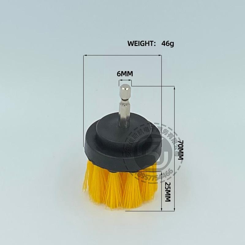 Electric Drill Cleaning Brush Set: Multi-Purpose Floor Polishing Discs and Scrubbing Heads