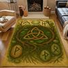 Mystický keltský runový vzor Koberec Vnitřní koberce Koberce do obývacího pokoje Ložnice Pohovka Jídelna Skvělý dárek pro přátele Rodinu