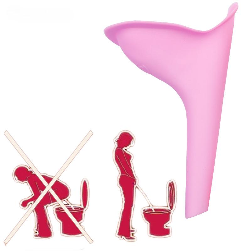Portable Travel & Outdoor Women Urinal Female Standing Toilet Emergency Urinal Urine Cup Urinal