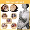 Kunglig Souvenir Drottning Elizabeth II Minnesmedalj Myntset