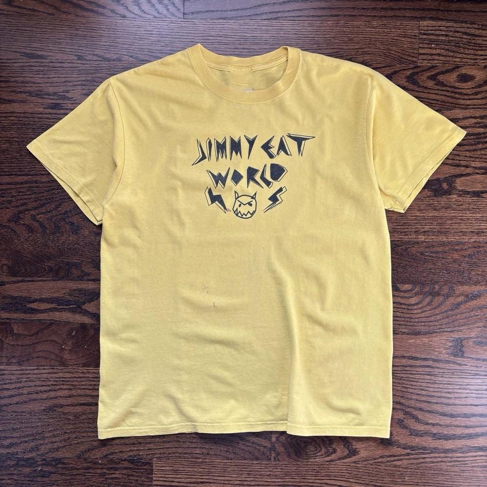 Vtg 2004 Jimmy Eat World Band Shirt Full Size S-5XL T-Shirt Unisex T-Shirt XXXL