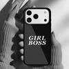 WOMENS GIRL BOSS BOSSY Phone Case for iPhone 17 Air 16e 15 14 13 Pro Max Back Cover for 12 11 Pro Coque
