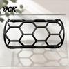 3D Printed Pet Habitat Reptile Honeycomb Climbing Shelf, Suction Cup Snake Tunnel Hide, Rest Platform Breathable Cave for Ball Python, Lizard,