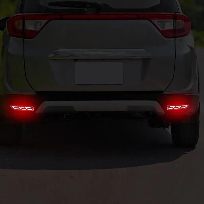 2Pcs Rear Bumper Light for Honda BRV BR-V 2015-2019 CRV 2007-2009 City 2012-2014 MOBILIO 2016 2017 Brake Light Led Reflector