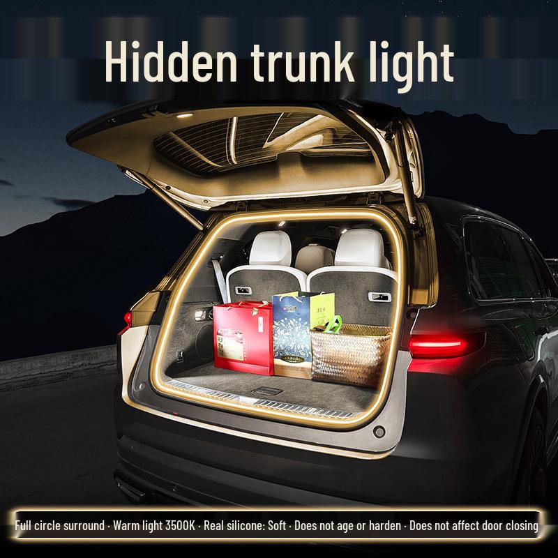 

Geely Vision Trunk Water Flow Welcome Light Strip for Car Interior Ambiance No Damage Install