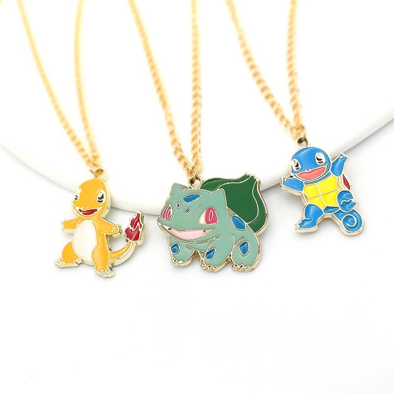Anime Cartoon Pokemon Necklace ewelry Pendants Elf Pendant Cosplay Anime Accessories Toys Birthday Gift