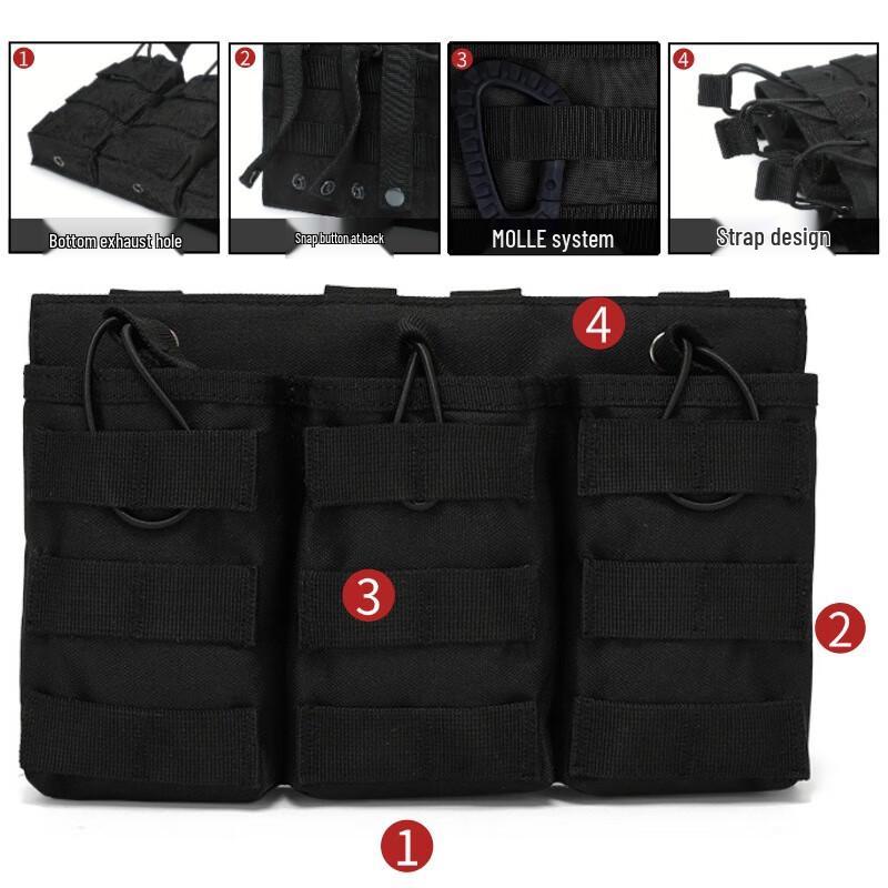 Tactical Triple Magazine Pouch