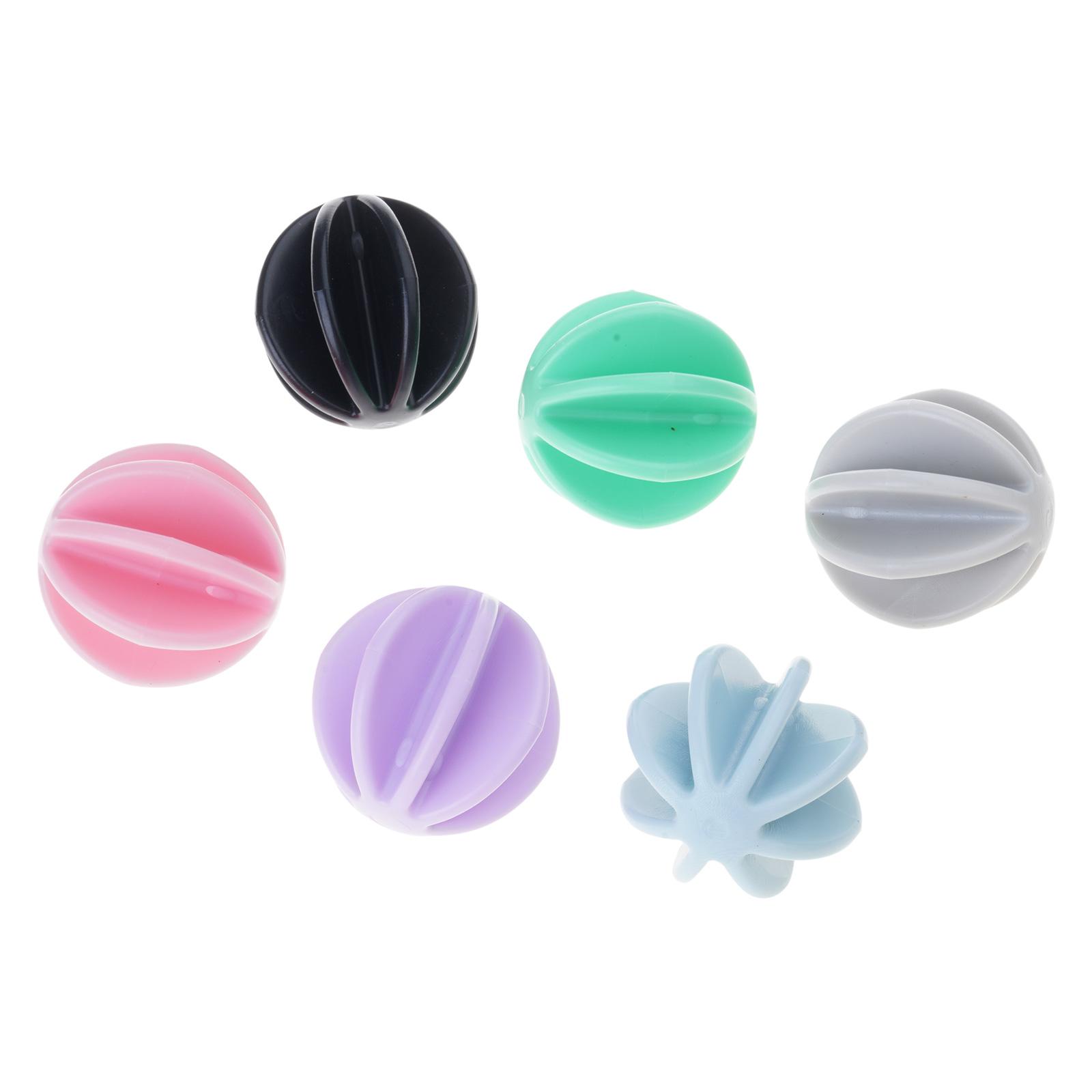 

6Pcs Convenient Multicolor Plastic Shaker Balls for Protein Drinks Ensuring Clump Free Mixing in Shaker Bottles різнокольоровий
