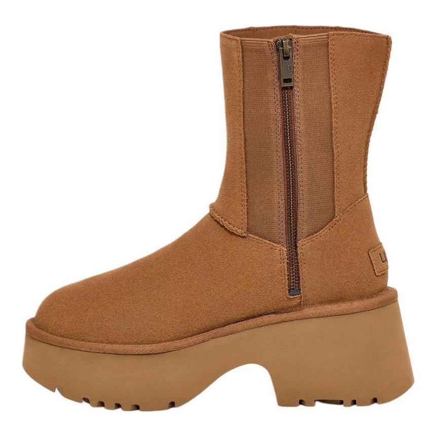UGG Classic Twin Seam New Heights Boot Chestnut Women's Sneakers 1158313-CHE