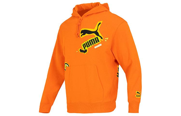 PUMA Sweatshirt Men s Orange Red 539966-23 L