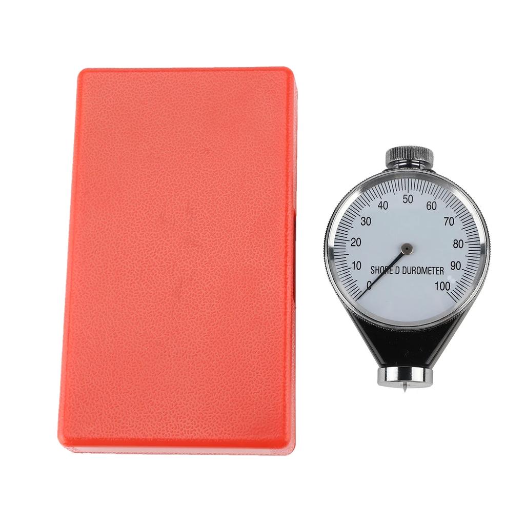 Durometer Meter Shore Type rubber hardness tester A/O/D Rubber Tire Durometer Hardness Tester Meter 0‑100 HA Hardness tester