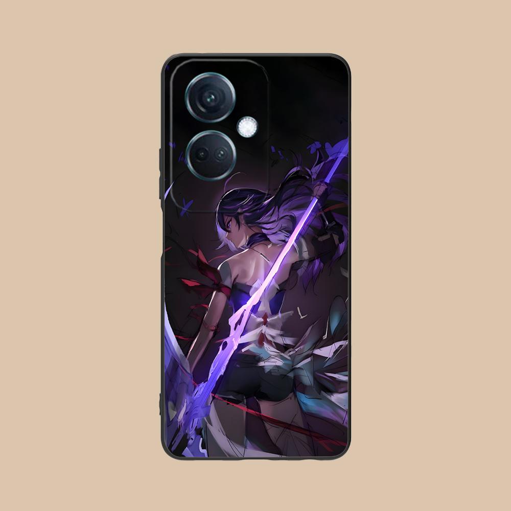 Funda HSR Acheron Mate de TPU para Teléfono Móvil para OPPO Reno 14 13 12 11 10 9 8 7 6 5 F T Pro 5G Cubierta con Impresión Colorida