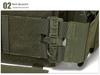 1000D Laser Cut MOLLE Quick Release Tactical Vest for Military and Wargames