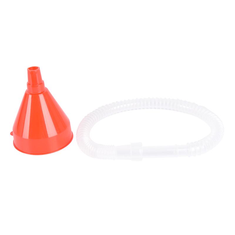Buy Vehicle Filling Plastic Funnel Soft Pipe Pour Oil Petrol Diesel