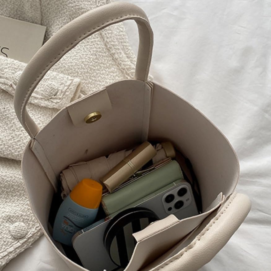 Tote for Commuting To Work or PU Formal [NICE SELECTION] Women's Handbag, Small, Bag, Handbag, School, Leather, Lightweight, Plain, Tote-style,