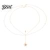 Tassel Waist Chain Chain Adjustable Sexy Style with Oil-Dropping Flower