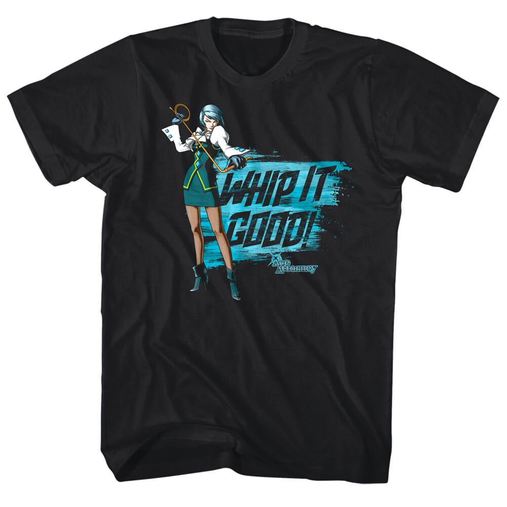 Ace Attorney Whip it Good Men T Shirt S