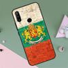 Bulgaria Passport Flag Map For Huawei Nova 9 10 SE Y91 Y61 Y90 Y70 Y60 Y72 12s 12i 11i 7i 8i P60 Pro P30 P40 Lite Case