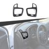 Dashboard Side Air Outlet Vent Cover Trim Bezel For Jeep Compass 17+ Matte Black