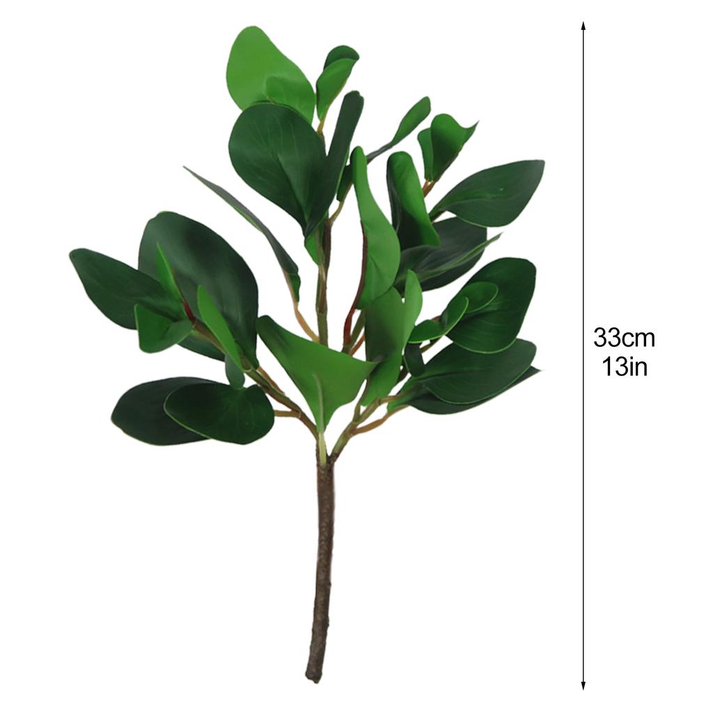 Simulation Grüne Bohnenblätter Wohnzimmertischdekoration Blume Pflanze Wanddekoration