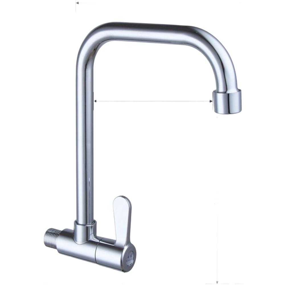 Easy Installation Wall Mounted Faucet 304 Stainless Faucet 304 Stainless Steel