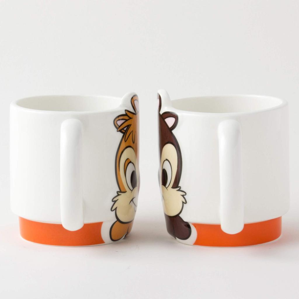 Disney "Chip 'n' Dale" Chip & Dale LOVE Pair Mug 250ml SAN2316