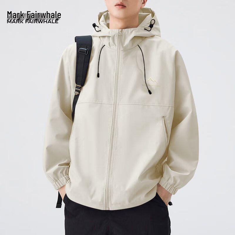 

Mark Fairwhale Men s Outdoor Windproof Hooded Jacket 3XL