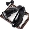 2025 Men's Business Dress Leather Shoes Men's British Pointed Wedding Shoes Sleeve Crocodile Brock Gentleman's Shoes Casual