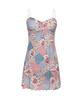 Lupeulupeu Mesh Beach Dress [Bohemian Patchwork Sky Blue]