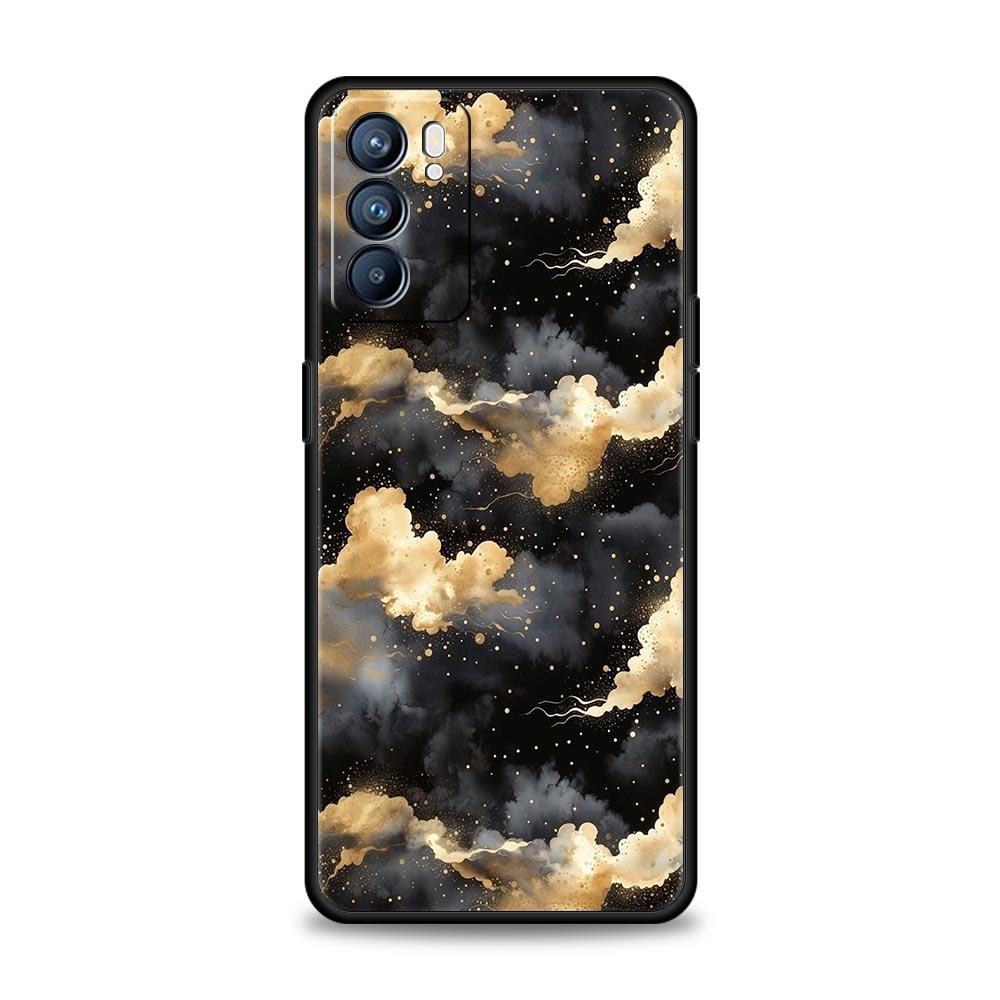 Planet and starry sky art Phone Case For Oppo Reno8 Reno7 Reno6 Pro A54 5G Find X6 X5 A53 A52 A9 A15 A95 A17 A16 A57 A31 Cover