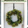 Christmas Wreath Hook Star Snowflake Christmas Tree Elements Metal Door Hanger Over The Door Hooks Hanger