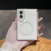 Frosted Hinge Protection for Magsafe Case for Samsung Galaxy Z Fold 8 Ultra 7 6 5 4 Fold8 Wide Clear Black Magnetic Phone Cover