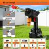 Rechargeable High-Pressure Car Wash Gun Kit CN Plug (adapter Included)