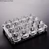 Acrylic Cup Holder White Wine Glass Set Shot Glass Set Cup Storage Rack KTV Bar Spirit Glass Cup Organizer Tumbler Holders
