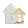 Easter Bird House Candle Silicone Molds Heat Resistant for Resin Casting Making Candle Soap Home Decoration Holiday Gift