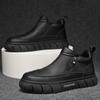 Men's Ankle Boots Autumn Fashion Versatile Casual Shoes Tooling Boots Comfortable Outdoor Male Sports Walking Shoes with Zippers