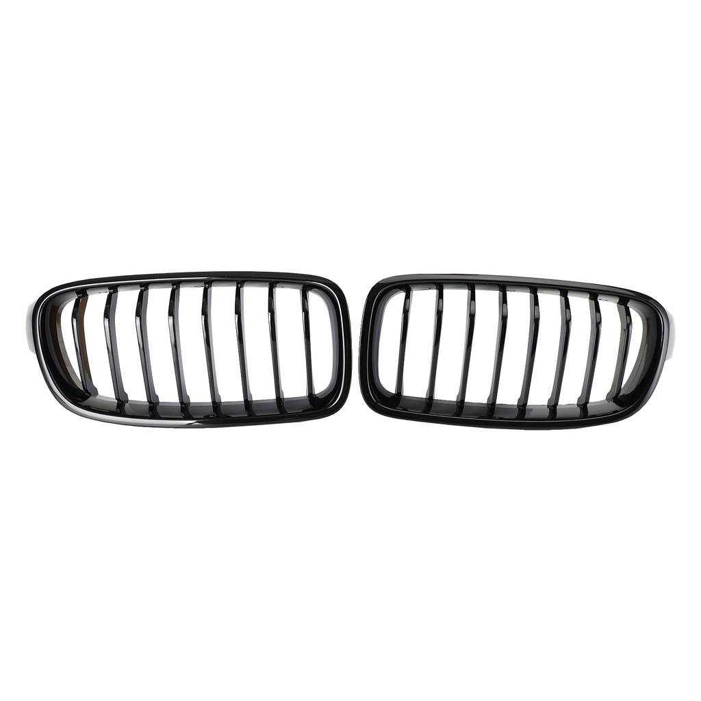 Gloss Black Front Kidney Grill Grille Fit BMW 3 Series F30 F31 F35 2012-2019