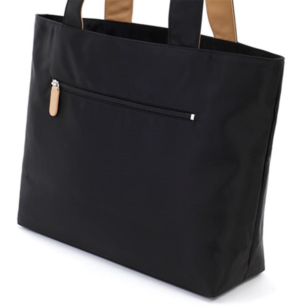 Kitamura A4 Size Tote Bag R-0686 BlackCafe au Lait [Black] 15671