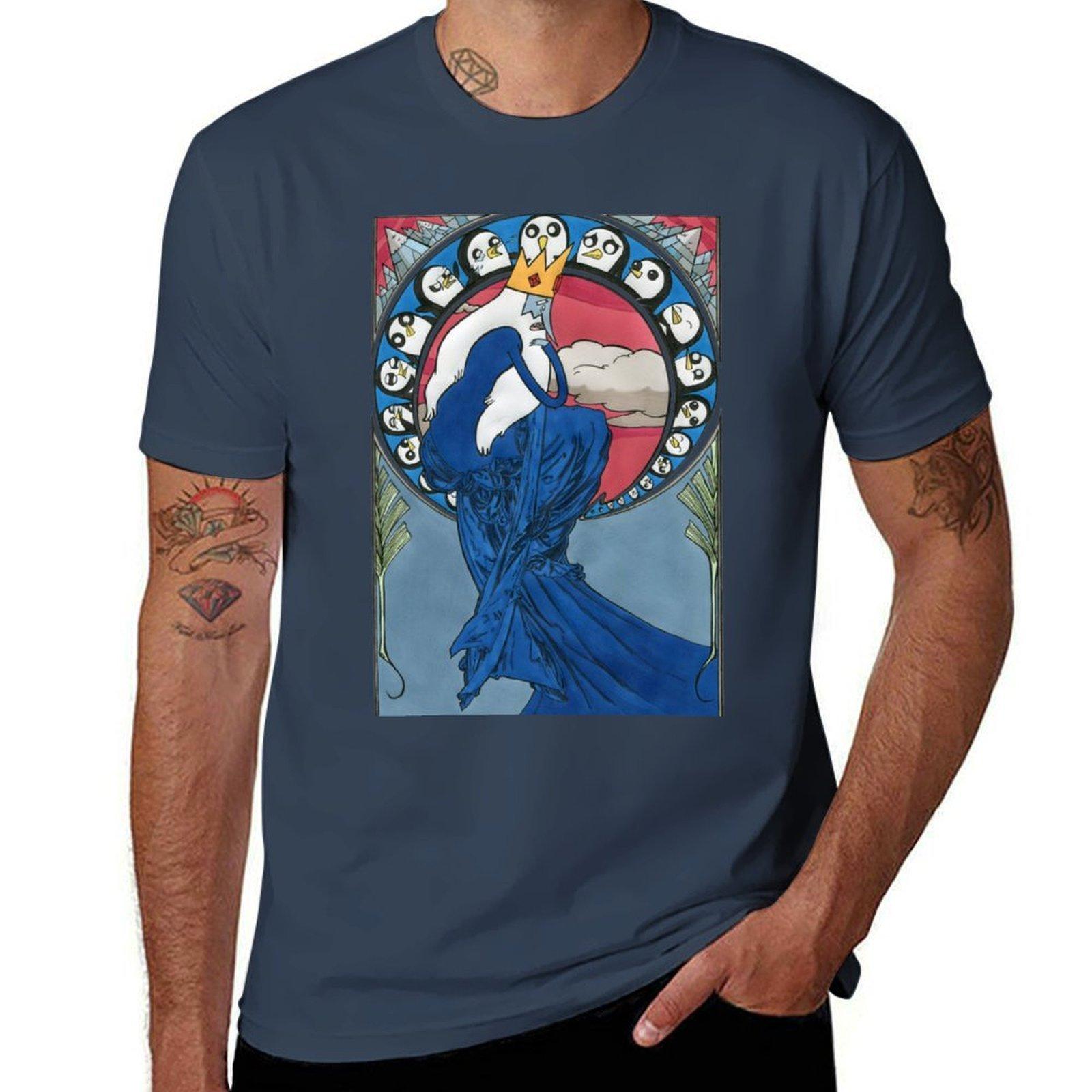 The Ice King Tshirt Basic Lightweight Short Sleeve Tee S