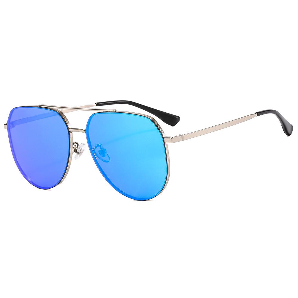 Stylish HD Nylon Polarized Sunglasses with Striped Personalized Frame 2259