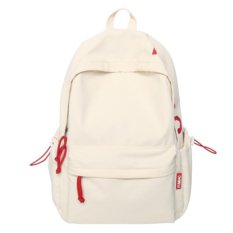 Рюкзак для ученика средней школы, женский легкий рюкзак белый