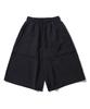 Sseochi410 Nylon Half Pocket Shorts Black