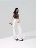 Fireworks Flash Rhinestone Anti-Wrinkle Four-Way Stretch Micro-Flare Casual Pants