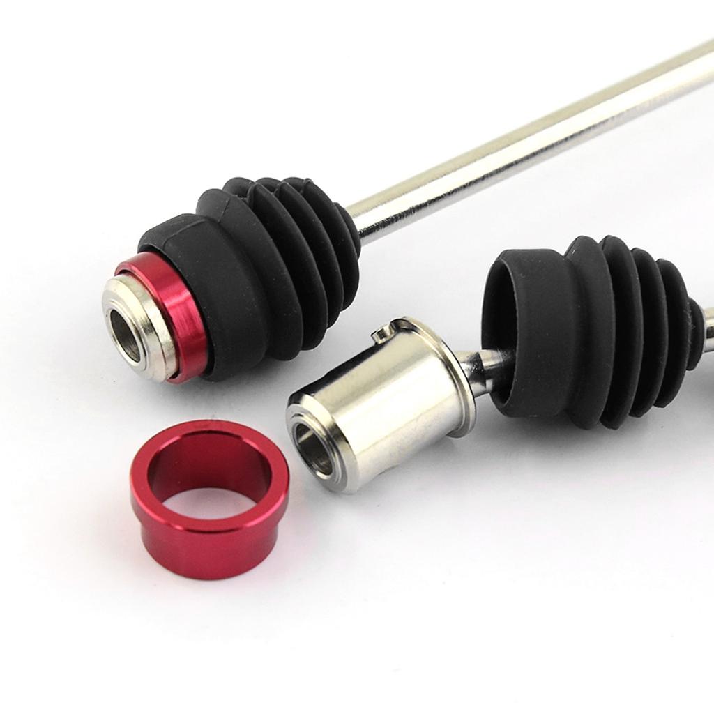 Stahl-Mittelantriebswellen CVD 8655R mit Staubmanschetten, Ersatz für Traxxas E-Revo 2.0 Remote