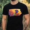 T-Shirt Men Rainbow Lori As Firefighter Motif Cotton Size XS To 5XL