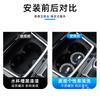 2pcs Silicone Car Water Cup Pad Holder Anti-slip Waterproof Mat For BMW 1 3 5 7 Series X1 X2 X3 X4 X5 X6 X7 E30 E34 G20 Sticker jbzh05